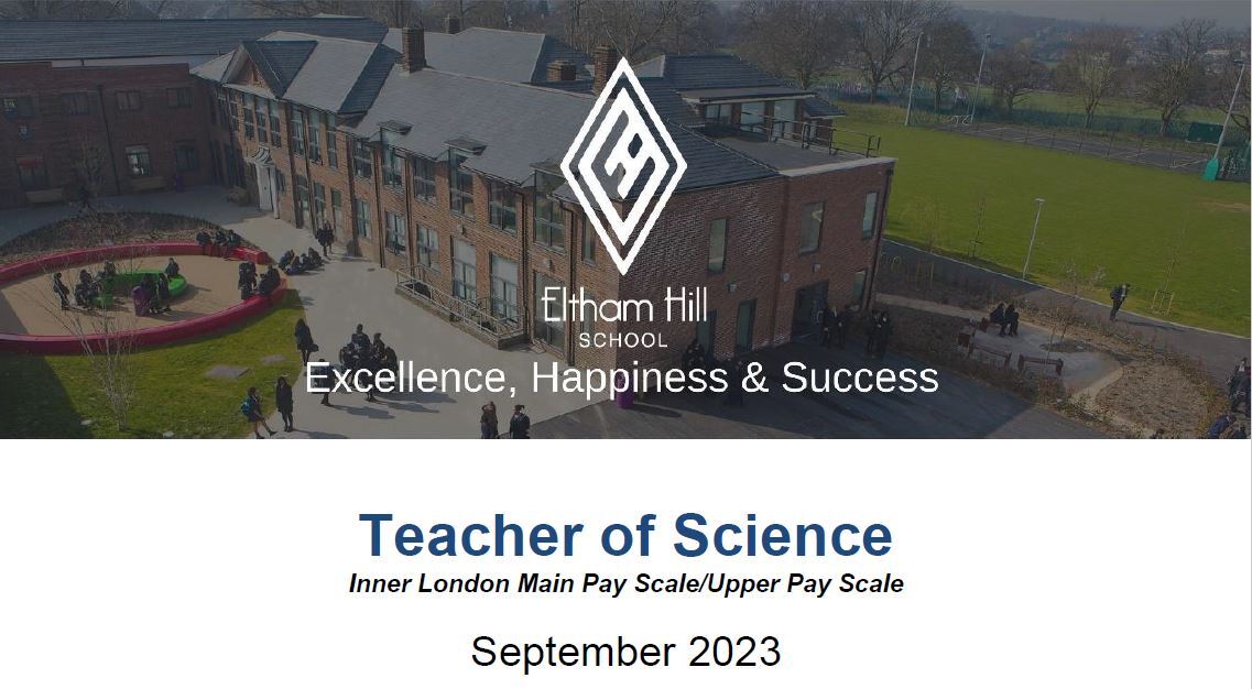 Teacher of Science Sep 2023